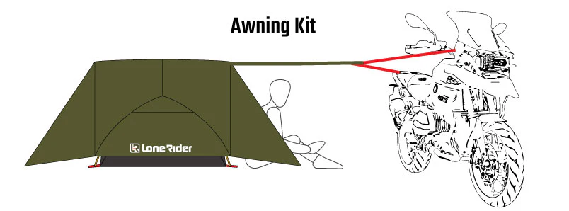 ADVTent - Adventure Motorcycle Tent - Image 11